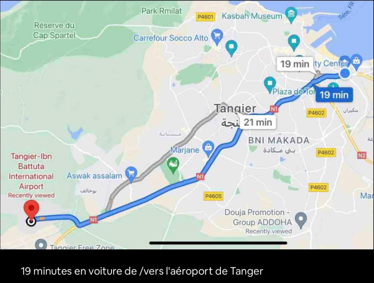 Studio Relax A Malabata Tanger Екстер'єр фото
